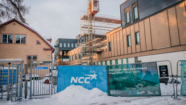 Bemanningsbolaget Prowork har jobbat på NCC:s projekt Nya Campus Borlänge.