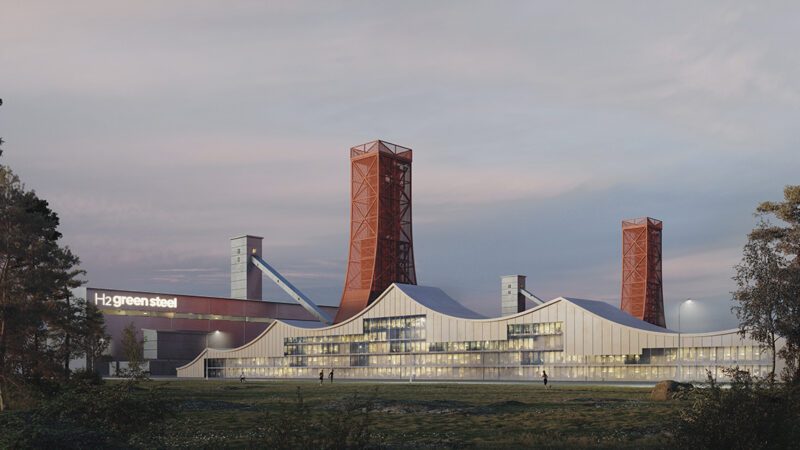 H2 Green Steel ska bygga Europas första stålverk på 50 år.