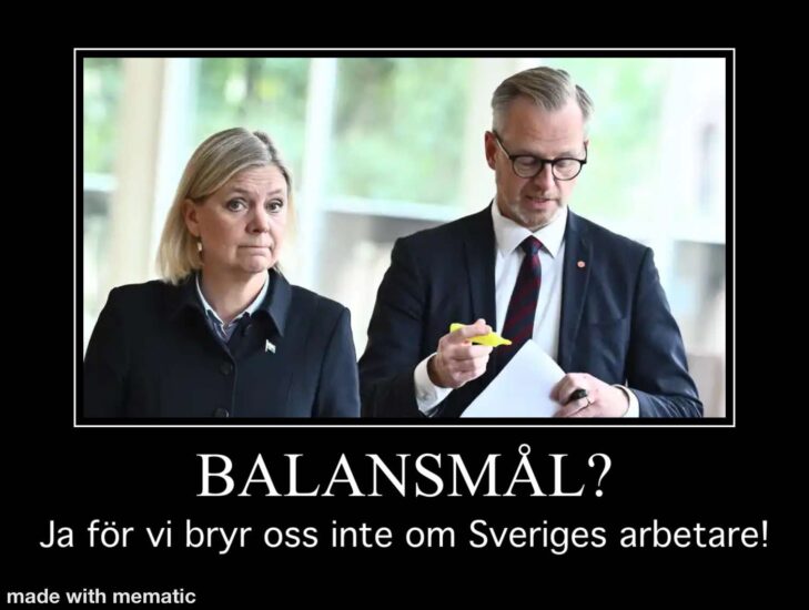 Unga Byggare kräver att Magdalena Andersson och Mikael Damberg avgår. 